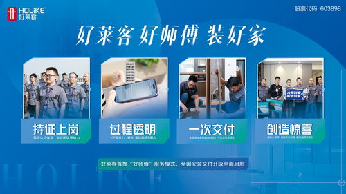 好萊客“好師傅”服務模式首發 以新材料技術推廣服務，開啟安裝交付新篇章